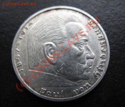 Третий рейх, серебро, 1939 г, 2 Rm, до 31.08 в 21-30 мск - р 2м 39