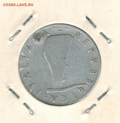 Италия 5 лир 1954 до 12.10.2015   22-00 - 01 15