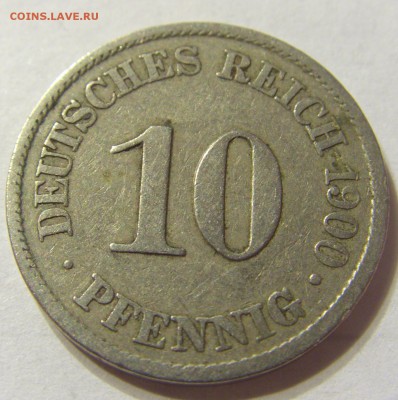 10 пфеннигов 1900 год А Германия до 16.10.2015 22:00 МСК - CIMG3975.JPG