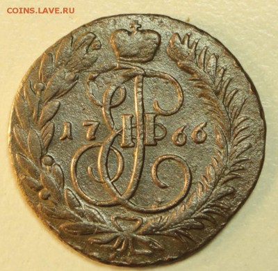 2 копейки 1766 год. ********* 15,10,15 в 22,00 - 10,10 037