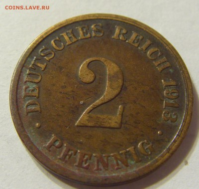 2 пфеннига 1913 год D Германия до 16.10.2015 22:00 МСК - CIMG4011.JPG