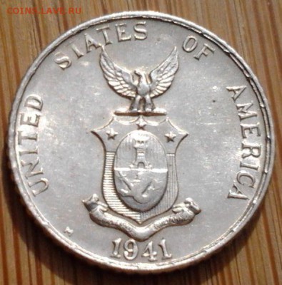 Филиппины 10 сентаво 1941, до 17.10.15 в 22:00 МСК - 4142