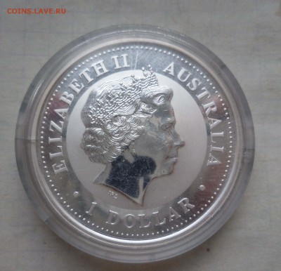 доллар Австралия1 1унция ЧИСТОГО СЕРЕБРА до 12.10.15гв22-00 - 1 доллар-2