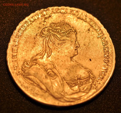 рубль 1738 года - рубль1738_спб_портрет_Анны_Левкена_аверс001
