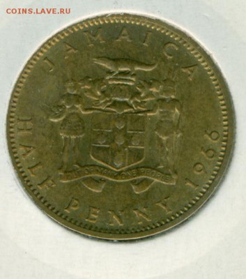 2 пенни 1966 до 12.10 22-00 - Ямайка Елизавета 3 1
