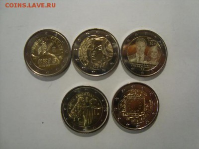 2 евро 2015 -5 штук разные - DSC08611.JPG