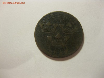 ШВЕЦИЯ,1 эре 1719г(Ульрика Элеонора,вес 4,66-4,68гр)!до13.10 - IMG_8367.JPG