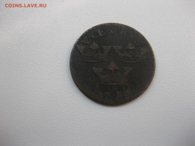 ШВЕЦИЯ,1 эре 1719г(Ульрика Элеонора,вес 4,66-4,68гр)!до13.10 - IMG_8432.JPG