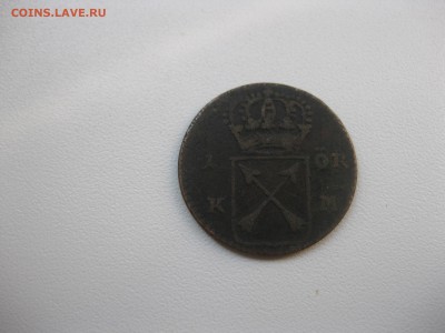 ШВЕЦИЯ,1 эре 1719г(Ульрика Элеонора,вес 4,66-4,68гр)!до13.10 - IMG_8431.JPG