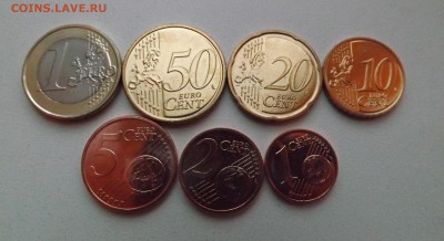 Латвия: 1евро, 50,20,10,5,2,1ец до 17.10.2015г - DSCF9408.JPG