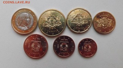 Латвия: 1евро, 50,20,10,5,2,1ец до 17.10.2015г - DSCF9403.JPG