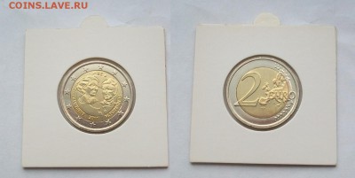 Биметалл! 2 евро Бельгия 2011. Женский день - 100_3313