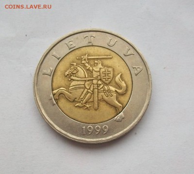 биметалл! Литва 5 Лит 1999 - 100_3373