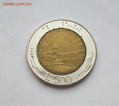 биметалл! Италия 500 лир 1982 - 100_3382