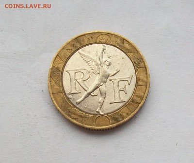 биметалл! Франция 10 франков 1989 - 100_3414