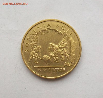 2 злотых Польша Соляная Шахта в Величке 2001 - 100_3424