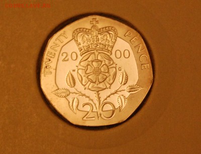 Англия серебро 20 пенсов 2000 года - Оценка - DSC_0409.JPG