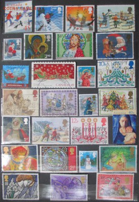 Марки мира. Рождество, Новый год 1 - Марки мира. Рождество, Новый год 1.JPG