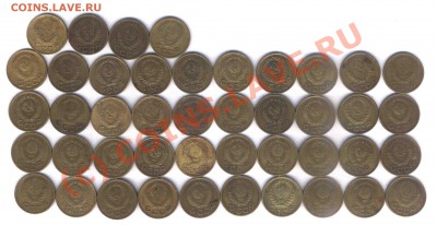 СССР 1 коп. 1946-57г. 44шт. до 27.08.10. 21.30 - 119