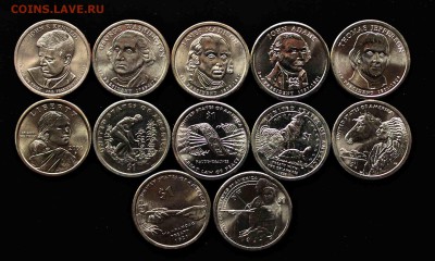 1 $-президенты 5 шт и индианка 7шт 15.10.15г. 22:30 - image