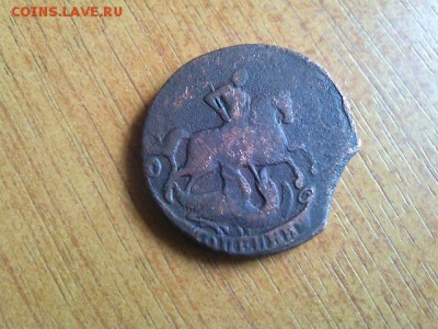 2к 1757 выкус с поворотом,2к 1759 перечекан - 1