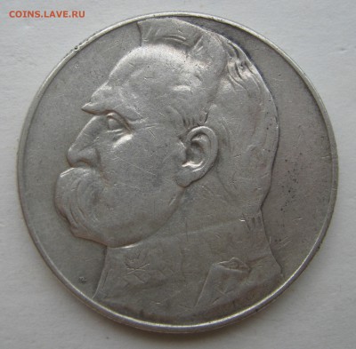 ПОЛЬША 10 злотых 1935. ПИЛСУДСКИЙ.Серебро. 17.10.2015 - 084.JPG