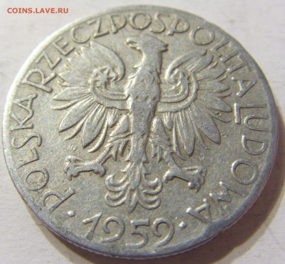 5 злотых 1959 год Польша до 18.10.2015 22:00 МСК - CIMG4442.JPG