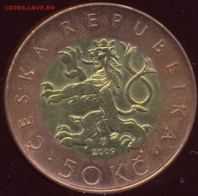 Чехословакия 50 крон 2009 до 14.10.15 22.00 МСК - сканирование0068