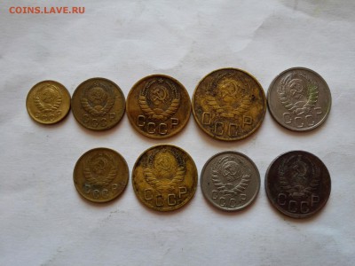 1,2,3,5,20коп.1940г. 2,3,15,20коп.1941г. до 16.10.2015 - IMG_20151014_114941