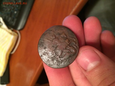 2копейки 1763 года перечеркан из 4х копеек, вопрос - image