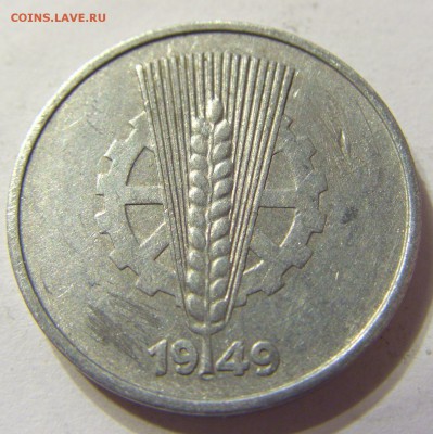 10 пфеннигов 1949 год А ГДР до 19.10.2015 22:00 МСК - CIMG4556.JPG