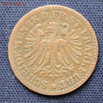 С 1 руб.СВОБОДНЫЙ ГОРОД  ФРАНКФУРТ 1 хеллер 1862г. до 21.10. - IMG_8312.JPG