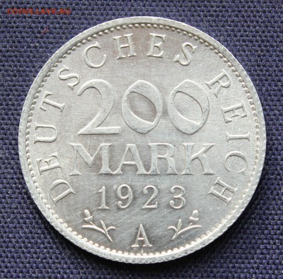 С 1 руб. ГЕРМАНИЯ 200 марк 1923г."А" В БЛЕСКЕ до 21.10. в 22 - IMG_8253.JPG