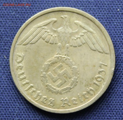 С 1 руб. ГЕРМАНИЯ 10 пфеннигов 1937г. "A" БРОНЗА  до 21.10. - IMG_8292.JPG