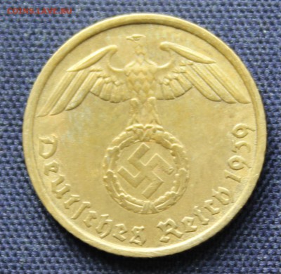 С 1 руб. ГЕРМАНИЯ 5 пфеннигов 1939г. "А" БРОНЗА до 21.10. - IMG_8278.JPG