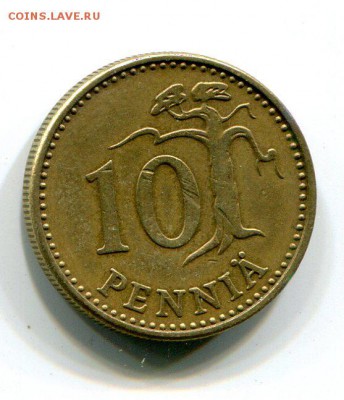 Финляндия 10 пенни 1963 до 22.10. с рубля!!! - img951