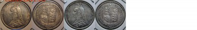 Англия Виктория пруф-лайк - 6 пенс