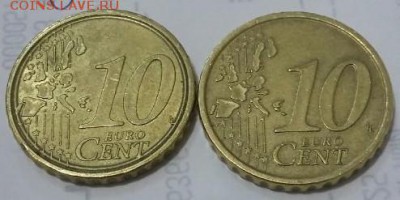 10 центов Италия. 2002 год. Разновидности? - image