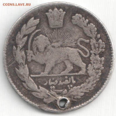 Иран, 500 динаров 1913 - 000-