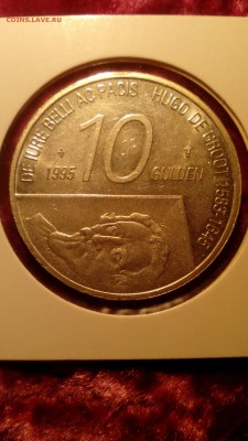 Нидерланды 1995 10 гульден. Хуго де Грот до 20.10.15 в 22:30 - IMG_20151016_231027