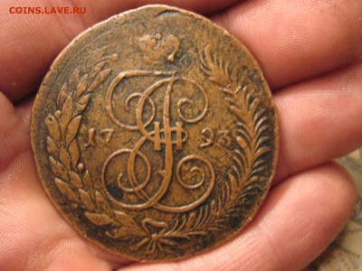 5 копеек 1793 Павл. Перечекан ХОРОШИЙ до 19.10.15 в 22.00 - file-150