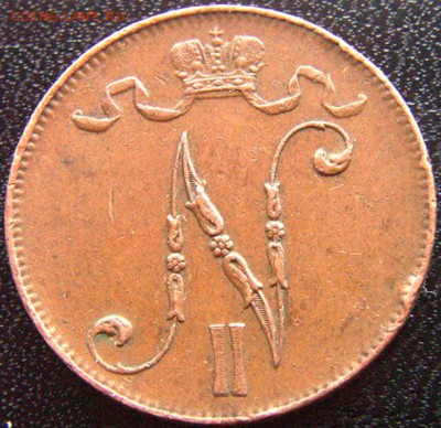 Царская Финляндия_5 пенни 1916; до 17.10_22.02мск - 9346