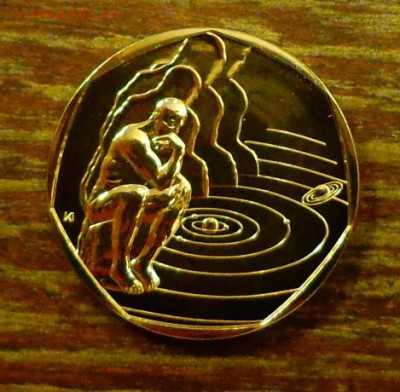 ВЕНГРИЯ - 200ф МЫСЛИТЕЛЬ, КОСМОС до 23.10, 22.00 - Венгрия 200ф Мыслитель-1