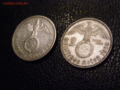3-й рейх 2 марки 1939 A, F до 22-00 23.10.15 - P3244748.JPG