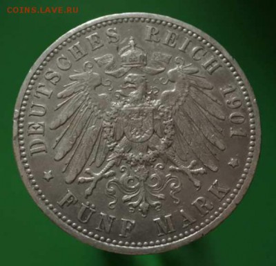 Пруссия 5 марок 1901г до 21.10. 22-00 мск - Скриншот 18-10-2015 113615