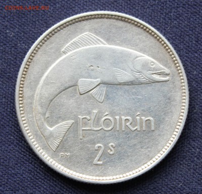 С 1 руб. ИРЛАНДИЯ флорин(2 шиллинга) 1928г. ЛОСОСЬ  до 25.10 - IMG_8370.JPG