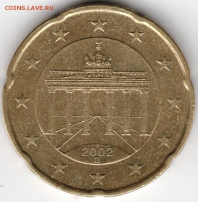 20 евроцентов 2002D Германия до 25.10.15 в 24.00 - Scan-151015-0003