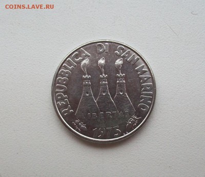 Сан Марино 100 лир 1975 Кот и Собака - 100_3479