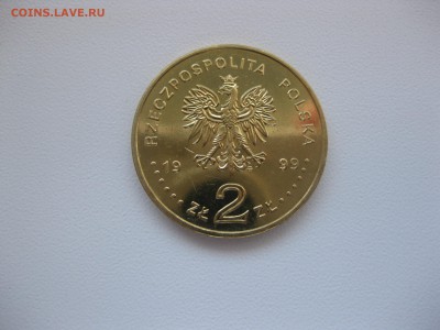 ПОЛЬША,2 злотых 1999г(вступление в НАТО)!до 22.10.2015 - IMG_8620.JPG