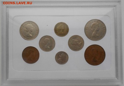 Великобритании годовой набор монет 1966 8шт коробке - 1966 1